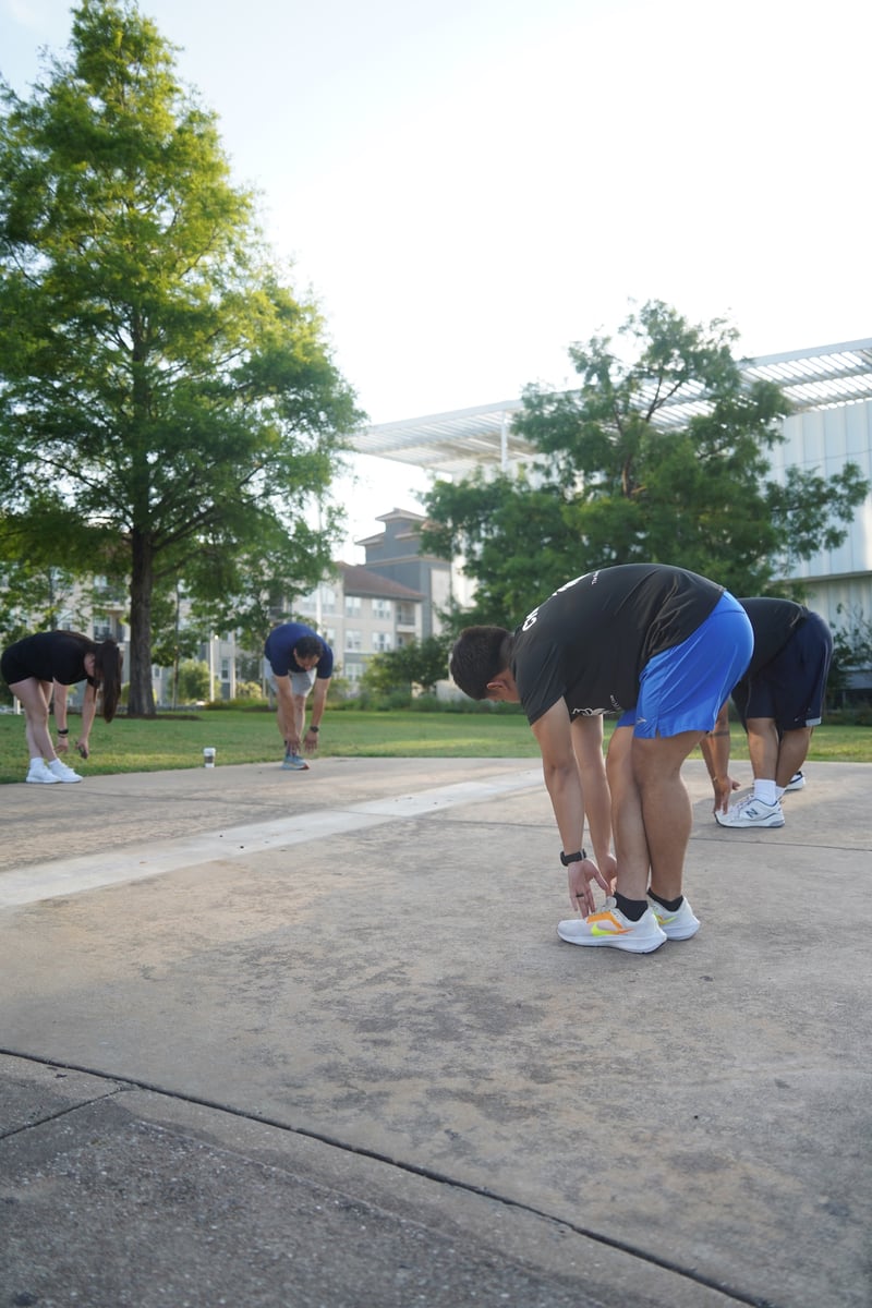 Group Stretch Session
